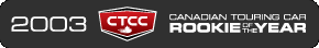 2003 CTCC Rookie of the Year